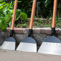 【คุณภาพสูง】หัวพลั่วเหล็กหัวพลั่วเปลี่ยน Spade Shovel Head Push Shovel เครื่องมือทำความสะอาดสำหรับ Garden Farm Fowl Manure Wall Floor