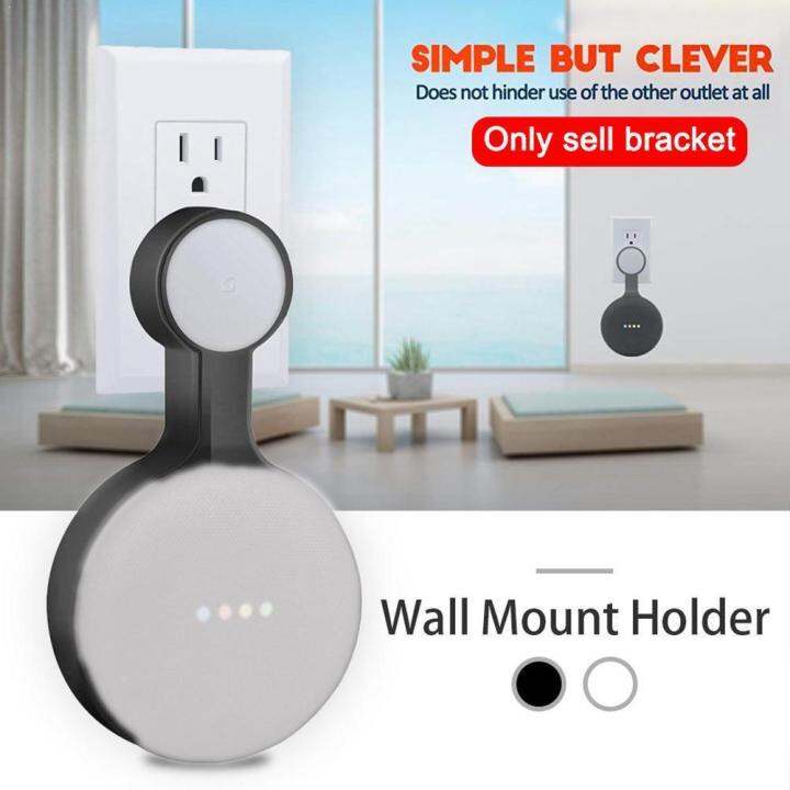 on-sale-dhakamall-outlet-wall-mount-holder-สำหรับ-google-home-mini-1st-2st-gen-nest-management-สำหรับ-google-smart-speaker-mini-gen-สายไฟ-x9e2