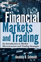 หนังสืออังกฤษ Financial Markets and Trading : An Introduction to Market Microstructure and Trading Strategies (Wiley Finance) [Hardcover]