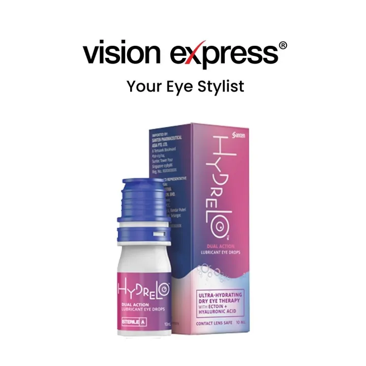 Hydrelo™ Dual Action Lubricant Eye Drops Solutions Lazada PH