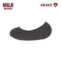 MUJI MUJI womens wide toe not easy to slip cotton blended invisible boat socks womens socks