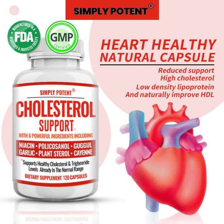 Effective Cholesterol Lowering Supplement, Supports High Cholesterol
