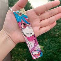 XP Oshi No Ko Keychain Anime Keyring Cute Bag Pendant Cartoon Ai Hoshino Ruby Aquamarine Arima Kana Key Chain Gift PX