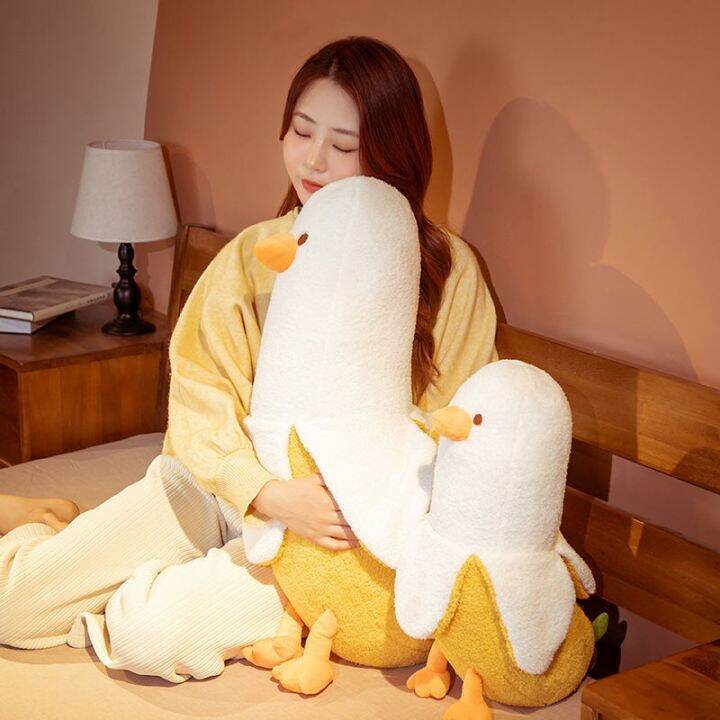 papa-nap-handy-tool-tik-tok-influencer-banana-duck-หมอนตุ๊กตากล้วยเพื่อนเป็ดตุ๊กตาของเล่นตุ๊กตาเด็กของขวัญวันเกิดเด็กผู้หญิง