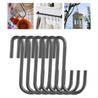 10pcs S Hooks Hanging Hooks Heavy Duty Hangers for Hanging Clothes Closet Rods Pans Pots Plants Bags Towels for Kitchen