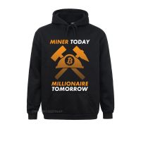 Cryptominer Millionaire Miner Cryptocurrency Male Men Hooded Pullover Cotton Round Neck Jacket Present Hoodies Size XS-4XL