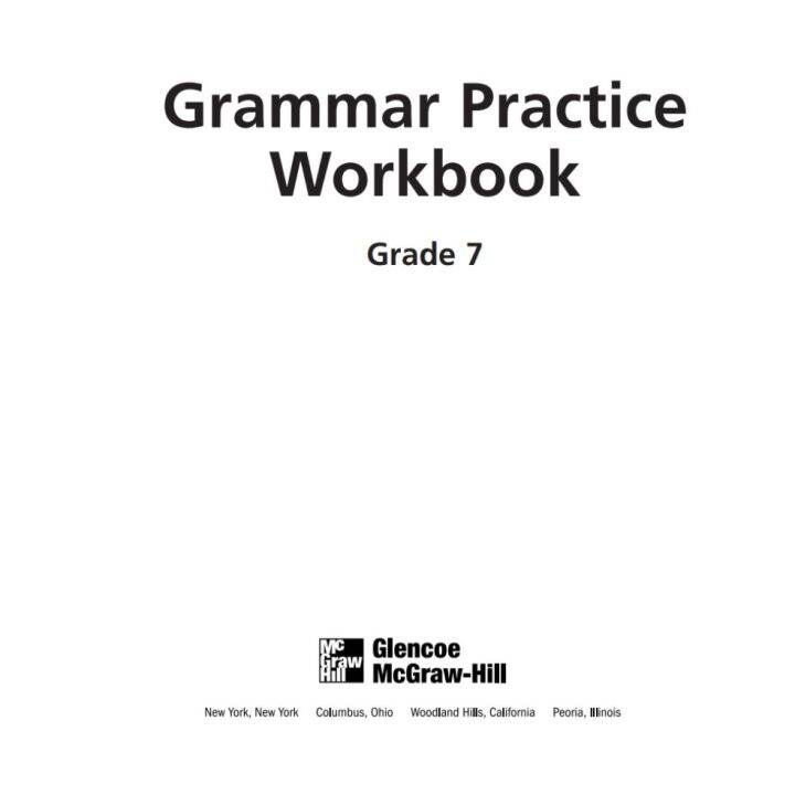 grammar practice book 7 класс гдз 2020