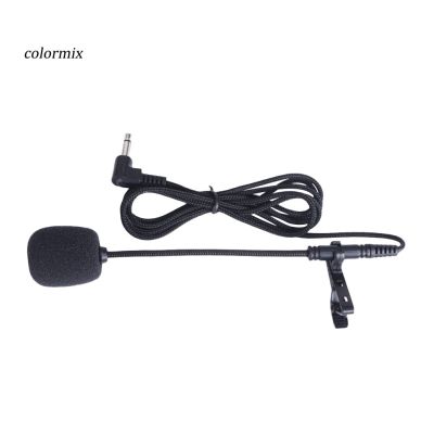 [CLM] Clip On Lapel Microphone Handsfree Wired Capacitive Mini Lavalier Mic 3.5mm Jack