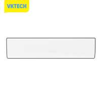 Vktech แผ่นที่รองรับเพื่อพักข้อมือรองคีย์บอร์ดเล่นเกมสำหรับออฟฟิศ,เบาะรองคีย์บอร์ดเหมาะกับสรีระ