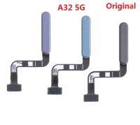 สําหรับ Samsung Galaxy A32 5G / M52 5G ปุ่มเพาเวอร์ Flex Cable สวิตช์ปุ่มด้านข้างเปิดปิดปุ่มควบคุมพร้อมเซ็นเซอร์ลายนิ้วมือ