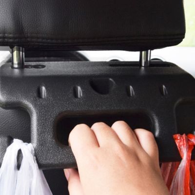 Car Seat Headrest Hanger For Backbag Hand Bags Storage Bag Auto Hook Old Man Child Safety Armrest Grab Bar