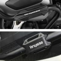 สำหรับรถจักรยานยนต์ KAWASAKI VERSYS 650 650cc VERSYS650 2009-2016 2015 2014 2013 2012บาร์เครื่องยนต์ขัดข้องกันชนตกแต่งบล๊อกป้องกัน