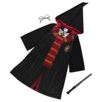 High-end Original Halloween kids playing Harry clothes kindergarten children cos magician robe suit with hat