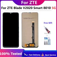 จอ Lcd คุณภาพสูงหน้าจอสำหรับ ZTE เบลด V2020สมาร์ท8010ขนาด5G 6.82นิ้วสัมผัสทำให้เป็นดิจิทัลประกอบ V2020การเปลี่ยนจอแสดงผลอัจฉริยะ