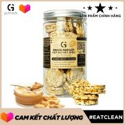 Snack gạo lứt kẹp bơ hạt GUfoods- Ăn kiêng, Ăn vặt healthy, Lành mạnh