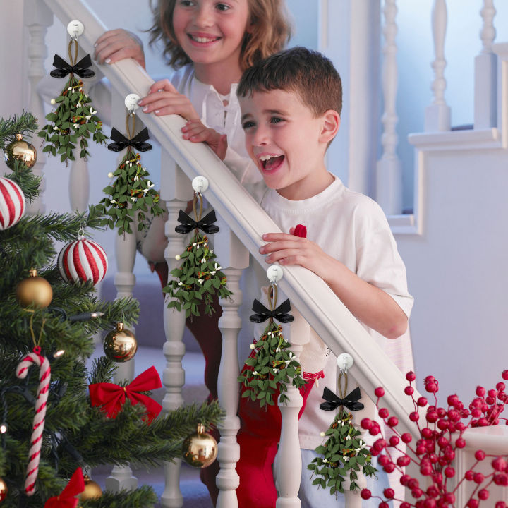 easybuy88-คริสมาสต์แขวน-mistletoe-ต้นไม้ประดิษฐ์ใบการจำลองกระถางของเทศกาลเครื่องประดับตกแต่งบ้านเครื่องประดับคริสต์มาสที่สร้างสรรค์