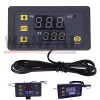 W3230 12V 24V AC110-220V สายโพรบ 20A Digital Temperature Control LED Display Thermostat พร้อมเครื่องมือควบคุมความร้อน / ความเย็น