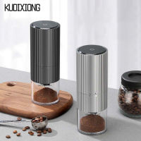 KUDIXIONG เครื่องบดแบบชาร์จไฟได้,เครื่องบดเครื่องชงกาแฟแบบพกพา Penggiling Kopi