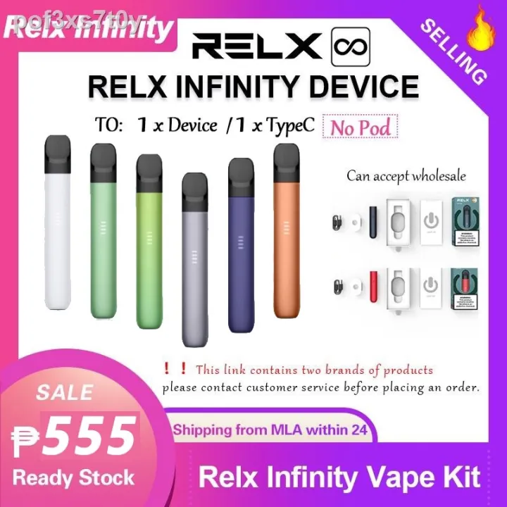 Relax Vape Authentic RELX Infinity Relx Phantom TH GEN Vape Kit 12600 ...