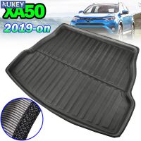 รถ Boot Liner Cargo ถาดสำหรับ Toyota RAV4 2019 2020 XA50ด้านหลัง Trunk Mat กระเป๋าเดินทางพรมถาดกันน้ำ