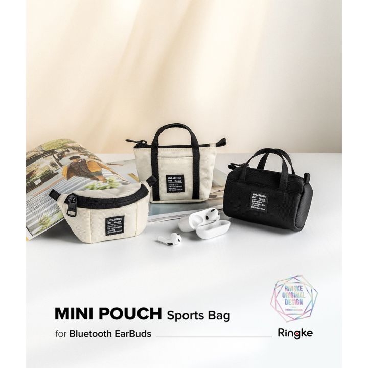 ringke-mini-pouch-sports-bag-กระเป๋าคุณภาพสูงพร้อมซิปปิด