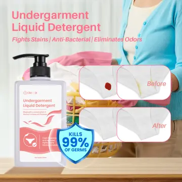 Underwear Laundry Detergent Liquid - Deep Removing Blood Stains and Dirts,  Plant Based Laundry Detergent Liquid, Underwear Detergent for Women Men