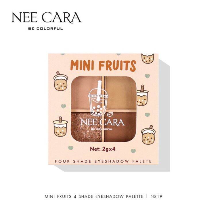 nee-cara-mini-fruits-eyeshadow-palette-n319-นีคาร่า-มินิ-อายแชโดว์-พาเลท