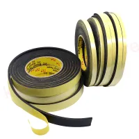 【LZ】 3M/5M x 8mmx 1mm/3mm Single Sided Adhesive Waterproof Weather Stripping Foam Sponge Rubber Strip Tape For Window Door Seal Strip