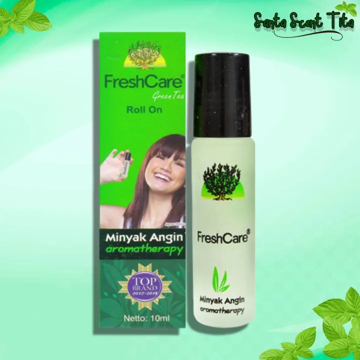 GREEN TEA FreshCare Aromatherapy Oil Minyak Angin Rollon 10ml