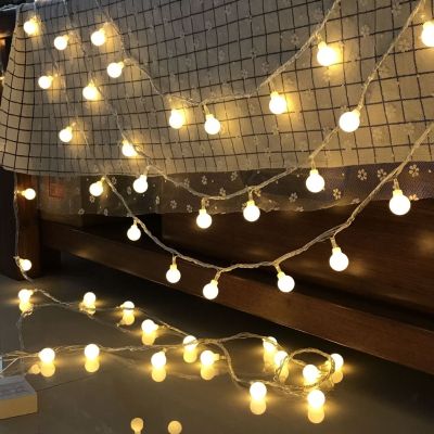 10/20/40 LED Ball USB String Fairy Light Home DIY Night Light Christmas Tree Light Party Decor