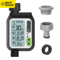 Smart Sensor เครื่องควบคุมการจ่ายน้ำอิเล็กทรอนิกส์,เครื่องตั้งเวลารดน้ำต้นไม้อัตโนมัติพร้อมหน้าจอ LCD ขนาดใหญ่เครื่องควบคุมสปริงเกอร์กันน้ำ3โปรแกรมตั้งเตาไฟฟ้าอ่อนเซ็นเซอร์กันฝนล็อคเด็กอุปกรณ์รดน้ำสวนกลางแจ้งเครื่องมือชลประทาน