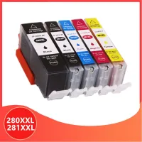 รองรับ Pgi 280 280xxl 281xxl สำหรับ Canon Pgi-280 Pgi280 Cli281ตลับหมึก Pixma Tr7520 Tr8520 Ts9120 Ts8120 Ts6120