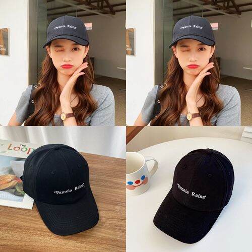 cap-pamela-raina-hat-หมวกบักเก็ต-bucket-หมวกแก็ป-หมวกเบสบอล-หมวกฮิปฮอป-hiphop-ลายปัก-มีหลายสี-หมวกสกรีน-หมวกเกาหลี-หมวกแฟชั่น-ราคาถูก-พร้อมส่ง