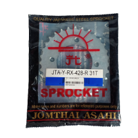 Jomthai จอมไทย สเตอร์หลัง SPARK,X-1,MATE,RXZ,SPARK135,VR150 (428) 31ฟัน พระอาทิตย์ ของแท้ หนา แข็ง ทนทาน อะไหล่พร้อมเปลี่ยน (MS_Parts Online.)