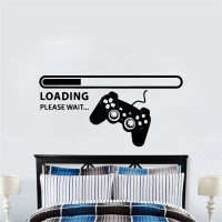 Creative Loading วลีเกมสติ๊กเกอร์ติดผนังห้องเด็กสติ๊กเกอร์เกมสติกเกอร์วอลล์เปเปอร์ห้องนอนสติ๊กเกอร์สติ๊กเกอร์-GSDDA