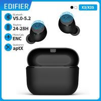 EDIFIER X3 X3S TWS ไร้สายหูฟังบลูทูธบลูทูธ5.2ผู้ช่วยเสียงควบคุมด้วยระบบสัมผัสเล่นเสียงได้ถึง28Hrs