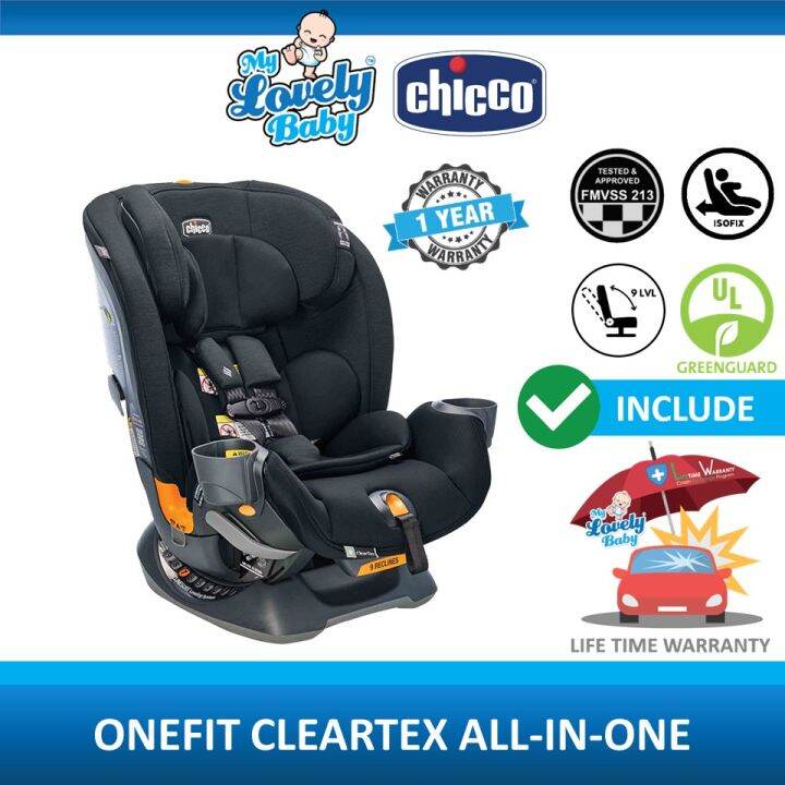 Chicco OneFit Cleartex AllinOne Car Seat Lazada