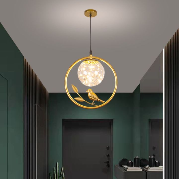 ts-โคมไฟแขวนสไตล์นอร์ดิกที่ทันสมัย-led-ไฟติดเพดานดีไซน์รูปนกโคมไฟเพดานสำหรับห้องรับประทานอาหารป้ายคาเฟ่ในห้องนอนร้านสีทอง-สีดำ