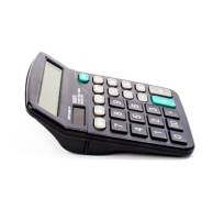 เครื่องคิดเลข 12 หลัก จอใหญ่ ฟรีถ่าน Electronic Calculator