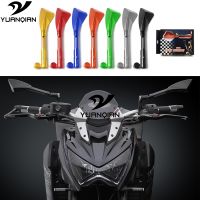 ❧♠ Universal Motorcycle Mirrors Rearview Side Mirror For 390 200 690 125 For Kawasaki Z800 Z750 ER6N ER6F Ninja 300 250 /R