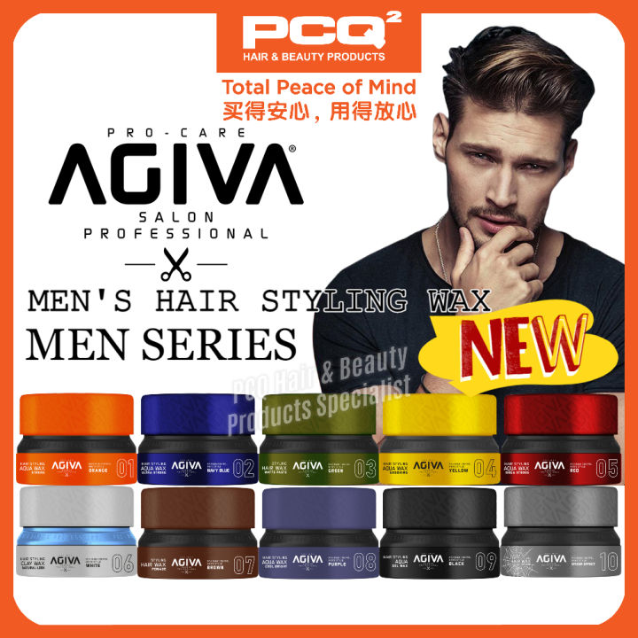 NEW STYLE AGIVA HAIR STYLING WAX-POMADE 155ML BARBER -SALON USE  PROFESSIONAL