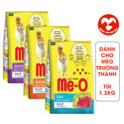 Thức Ăn Cho Mèo Hạt Me-O 1.2kg Dành Cho Mèo Trưởng Thành Đủ Vị