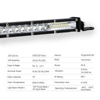 Offroad โคมไฟทำงานสำหรับ JEEP A รถบรรทุกรถแทรกเตอร์ LED Work Light รถ Light Bar 10 20นิ้ว10-30V super bright floo ไฟขับรถ