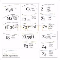 สัญญาณเสาอากาศ1ชิ้นหรือ1ชุดสายเฟล็กซ์สำหรับ Sony Zr M36 Xperia Z Z1 Z2 Z3 Z4 Z5 M2 E3 E5 C3 T2แท็บเล็ต Z3 Xl39h ขนาดเล็ก