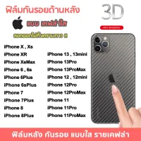 ฟิล์มหลังลายเคฟล่า iPhone iPHONE14/14PRO/14PLUS/iPHONE14PROMAX/Iphone13 / Iphone13pro / Iphone13promax / iphone12 / iphone12mini / iphone12pro / iphone12promax / iphone11 / iphone11promax / iphone11promax 017