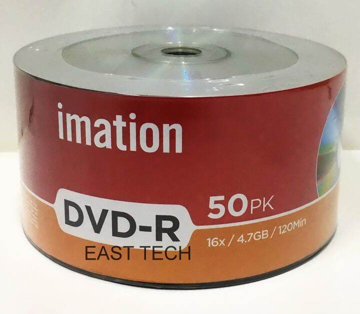 IMATION BLANK DVD DVDR DVDR DVD DISC (10, 25, 50 PCS) Lazada