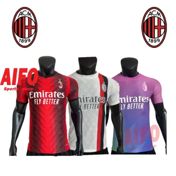 2023 Player Version AC Milan Football Club Men T-Shirt Jersey