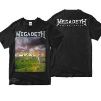 เสื้อยืดพรีเมี่ยมเสื้อยืด พิมพ์ลาย megadeth 3 YOUTHANASIA วงร็อคแอนด์โรล โลหะ พรีเมี่ยม สําหรับผู้หญิง