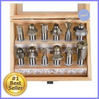 ชุดดอกเราเตอร์ EUROX 12.7 มม. แพ็ก 12 ชิ้นROUTER BIT SET EUROX 12.7MM 12PCS **จัดส่งด่วนทั่วประเทศ**