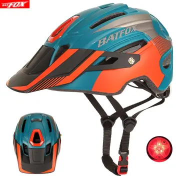 orange bike helmet mens